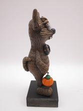 Halloween folk art Werewolf trick or treater