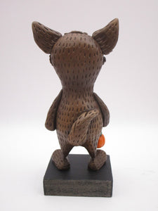 Halloween folk art Werewolf trick or treater