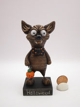 Halloween folk art Werewolf trick or treater