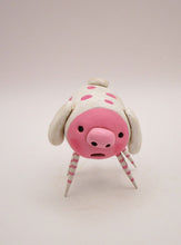 Mini four legged MONSTER character pink and white