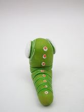 Summer folk art LITTLE GREEN WORM character
