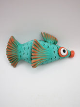 Wall Spirit Fish character, one of a kind, signed