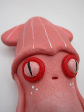 Wall spirit SQUID character - one of a kind, signed original art