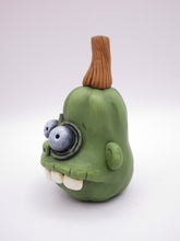 Halloween folk art zombie pumpkin