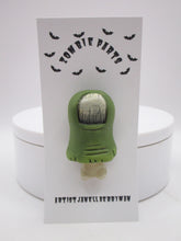 Halloween ZOMBIE parts TOE magnet  one of a kind signed