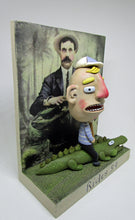 Boy with ice cream riding alligator Diorama #6