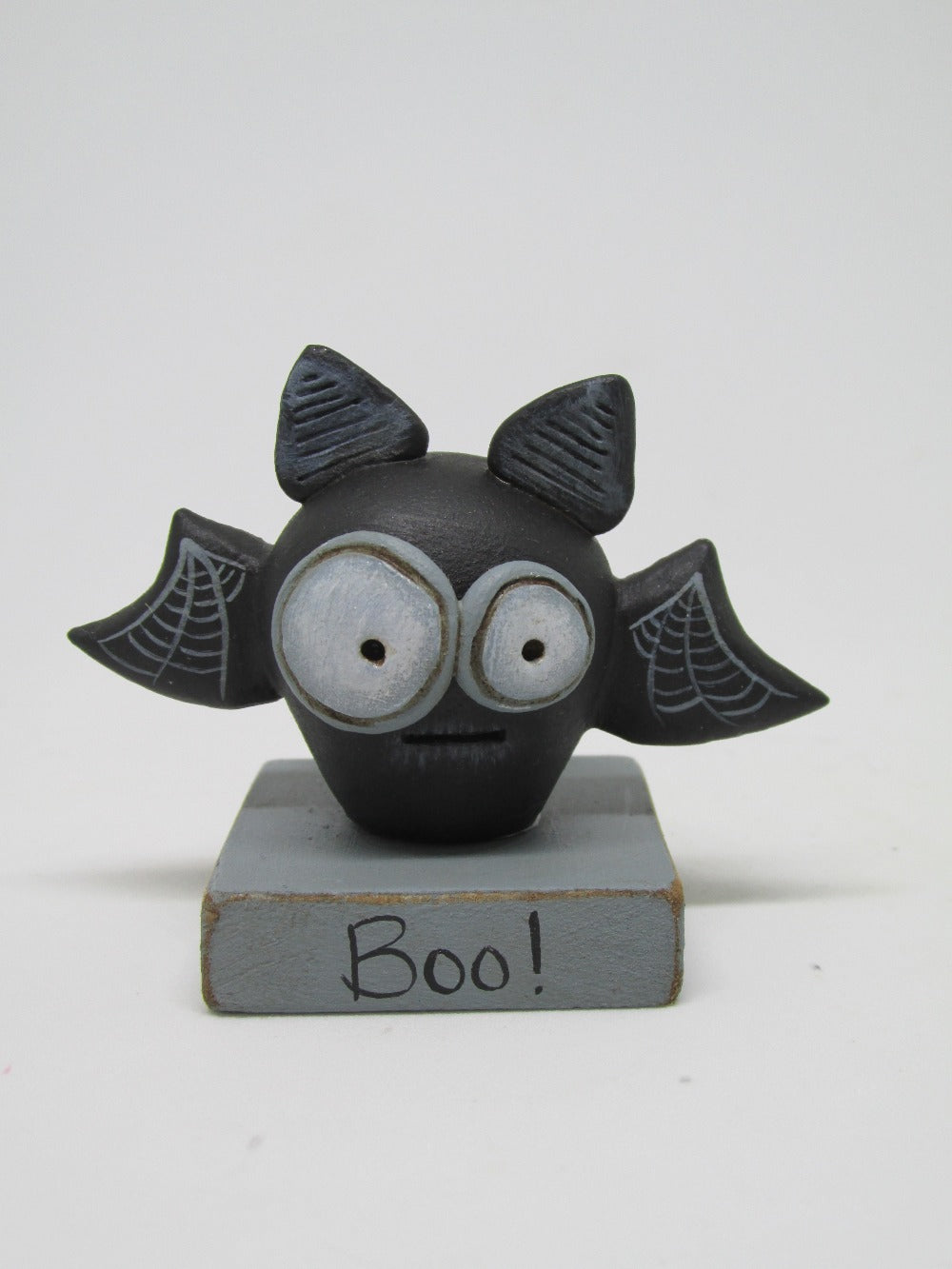 Halloween small spooky bat on 