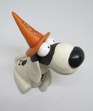 Halloween dog with Witch hat