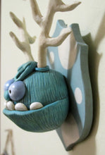 Taxidermy style Monster wacky character on plaque UNIQUE