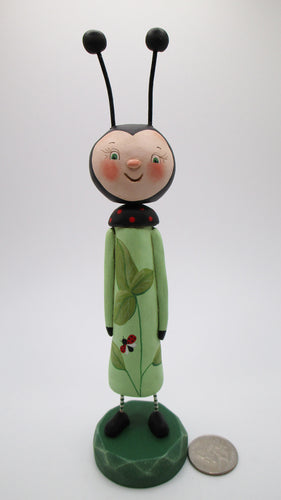 Easter Spring or Valentine LADY BUG - paper clay