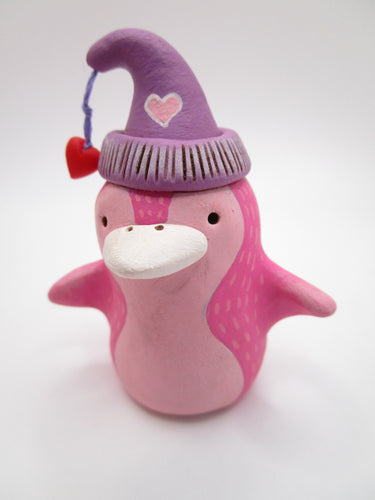 Valentine pink PENGUIN