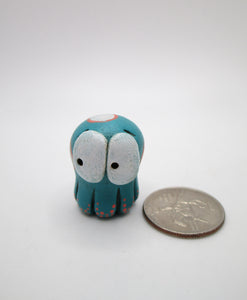 Monster like Little Misfit octopus or sea creature