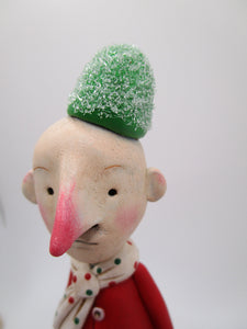 Christmas NEW character Mr. Simpleton with gumdrop theme
