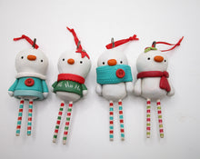 Christmas snowman ornament ready for your tree!