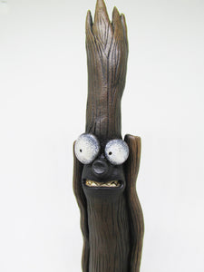 Halloween folk art CREEPY TREE cute and spooky