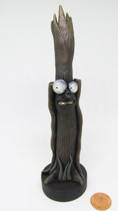 Halloween folk art CREEPY TREE cute and spooky