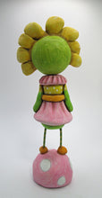 NEW paper clay YELLOW flower girl spring time Easter fun